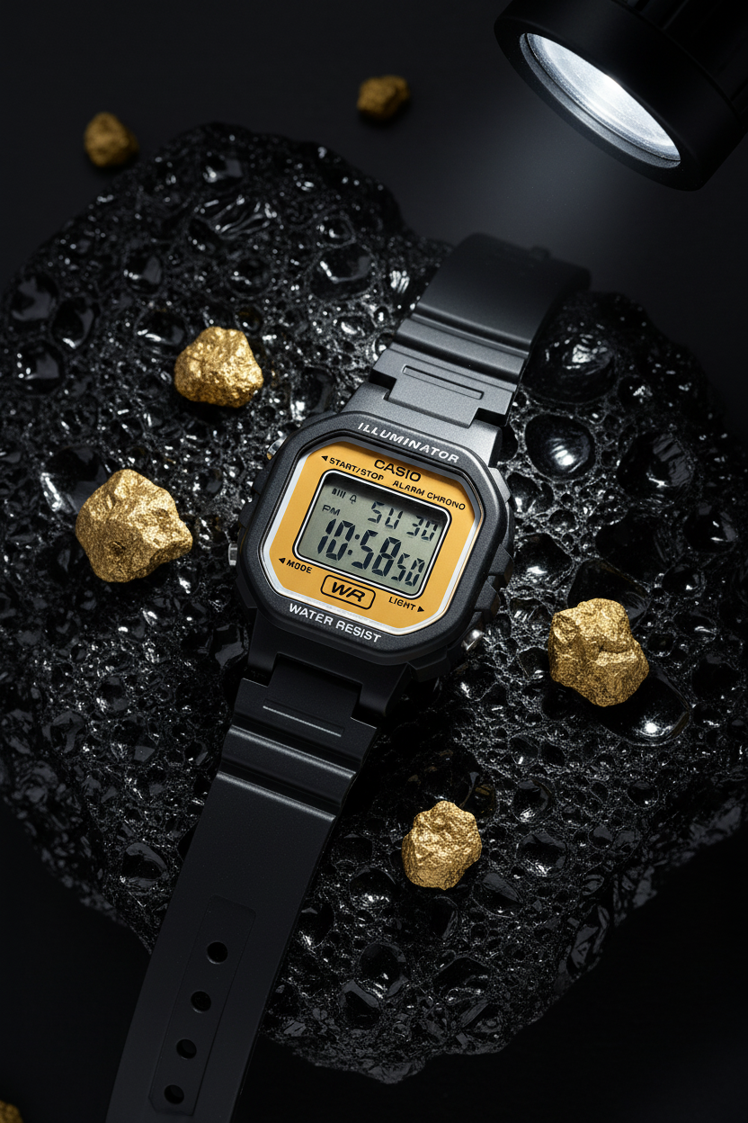 Reloj Casio LA-20WH-9A Negro