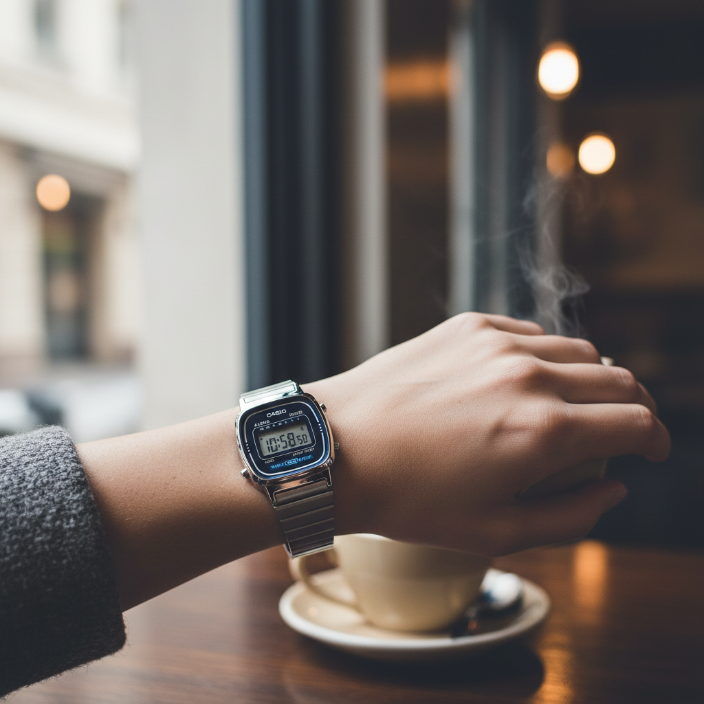Reloj Casio Vintage LA670WA-2 Azul
