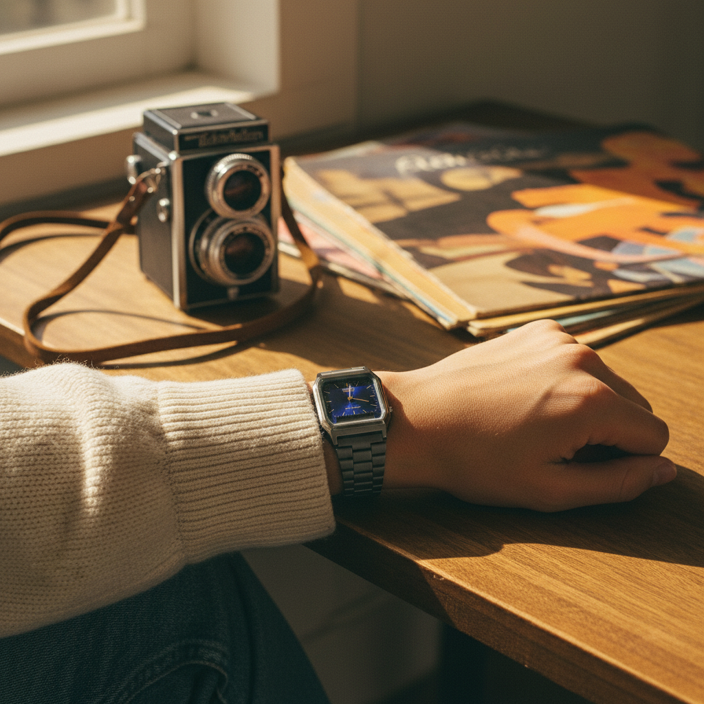 Reloj Casio Vintage AQ-230GG-2A Azul