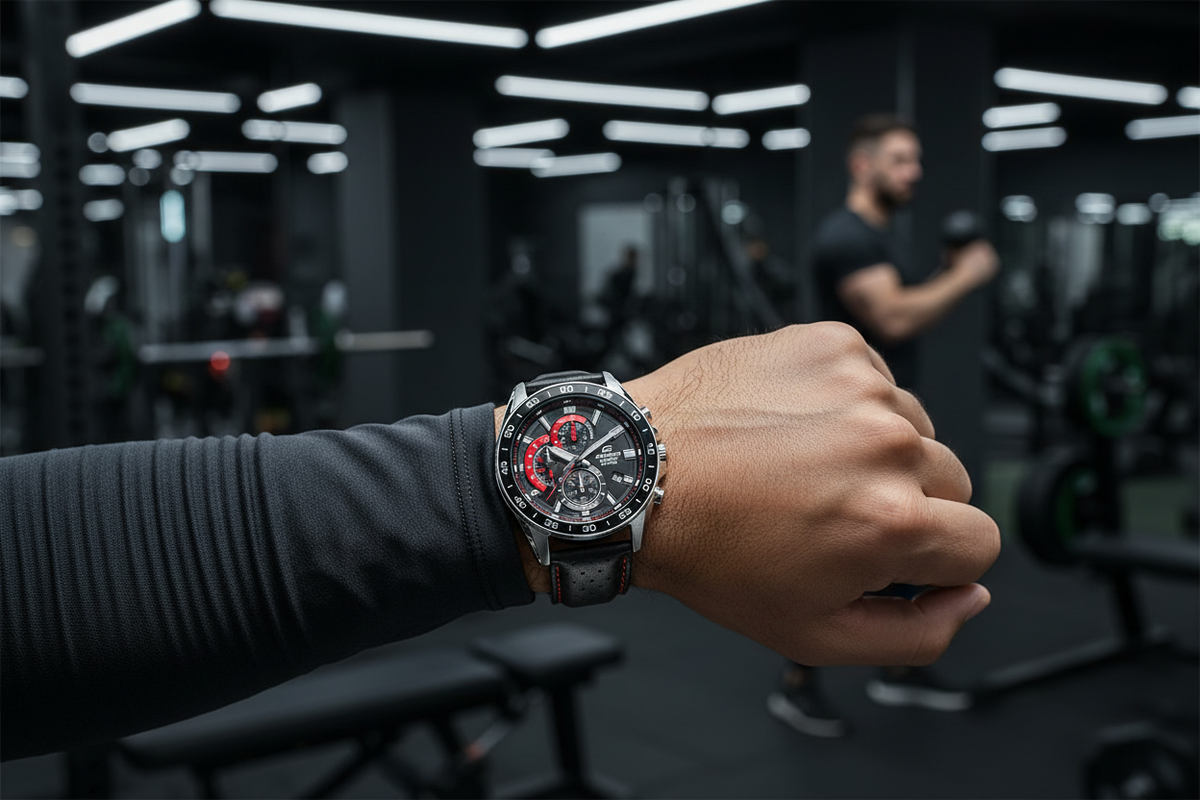 Reloj Casio Edifice EFV-550L-1AVU Negro