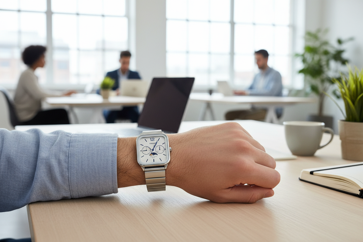 Reloj Casio MTP-M305D-7AV Blanco