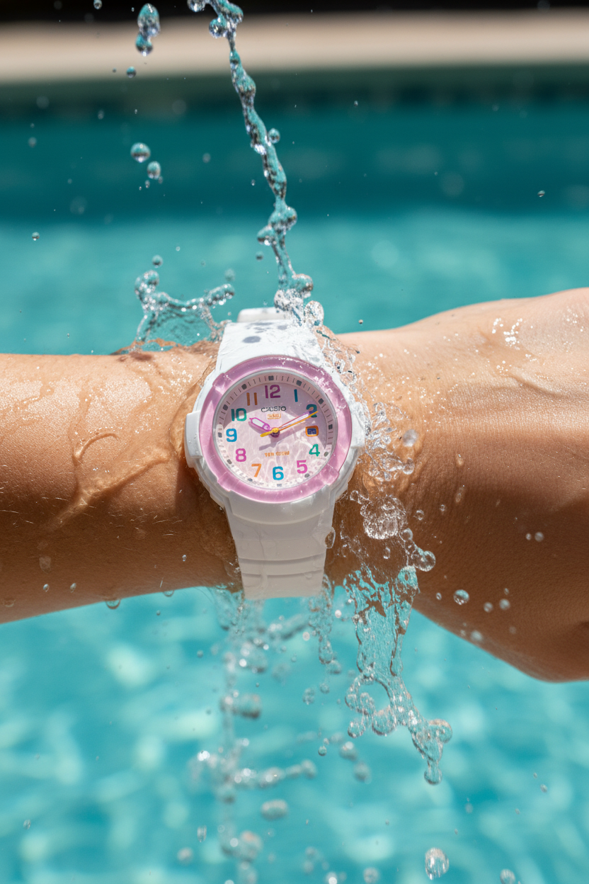 Reloj Casio LX-800H-7A1V Blanco