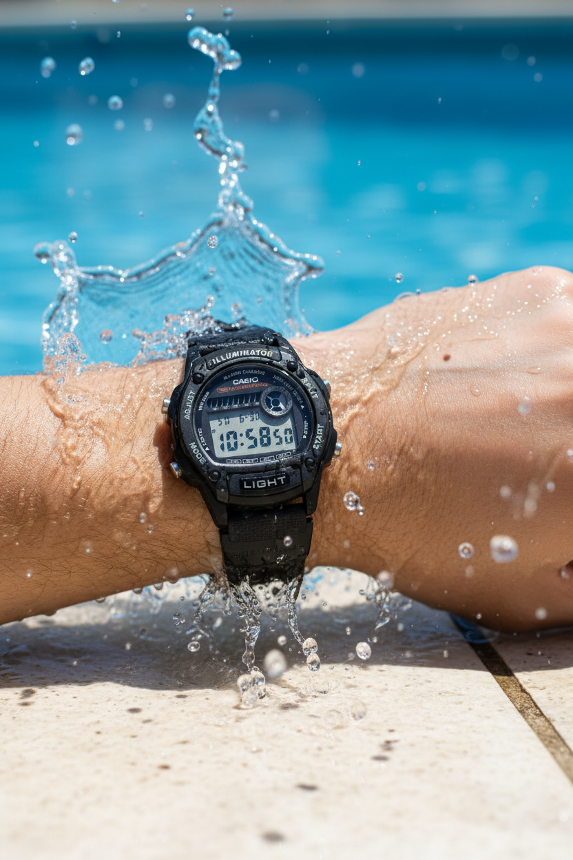 Reloj Casio W-220H-1AV Negro