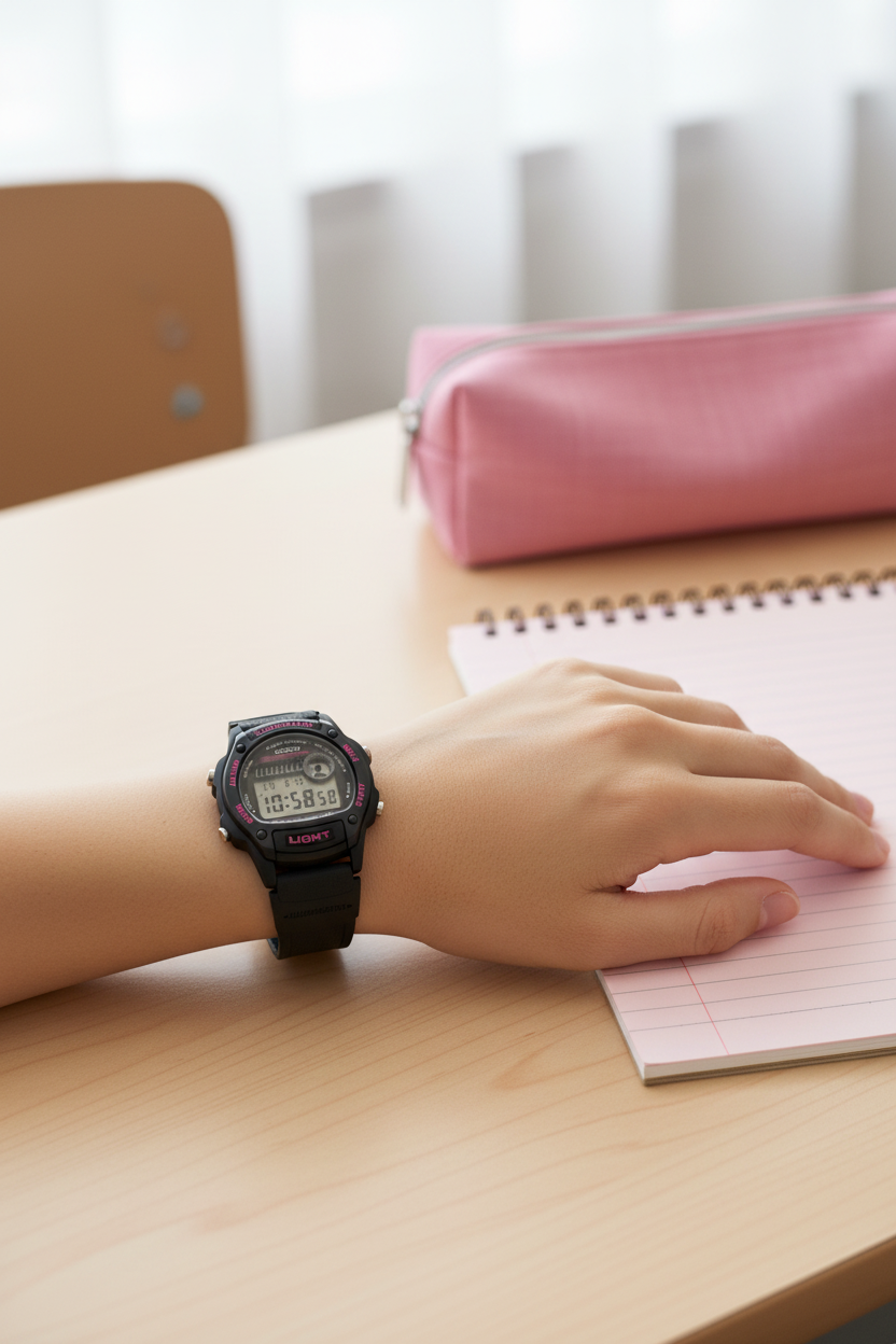 Reloj Casio W-220H-1A2V Negro