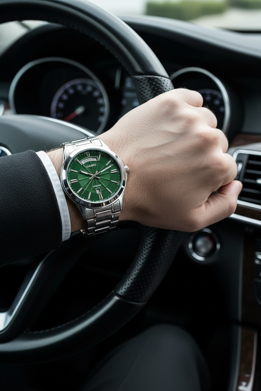 Reloj Casio MTP-1381D-3AV Verde