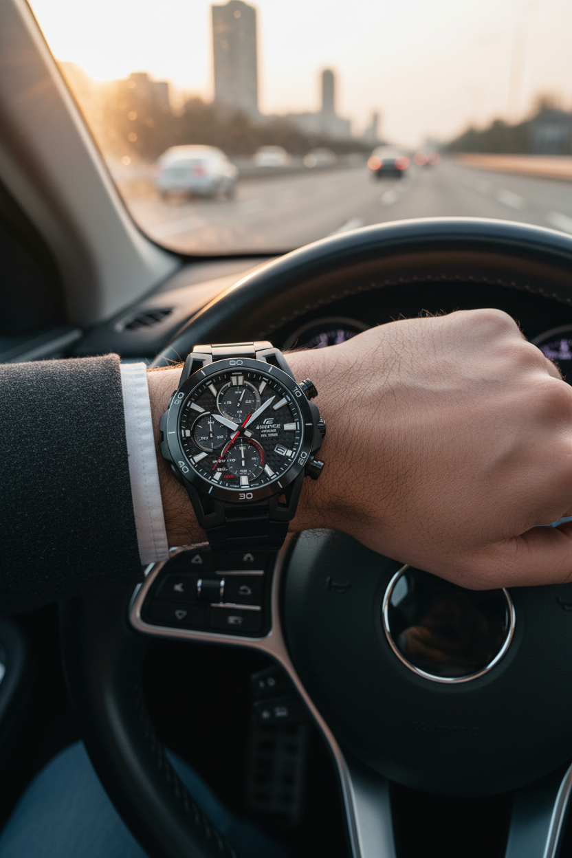 Reloj Casio Edifice EQS-960DC-1AVU Negro