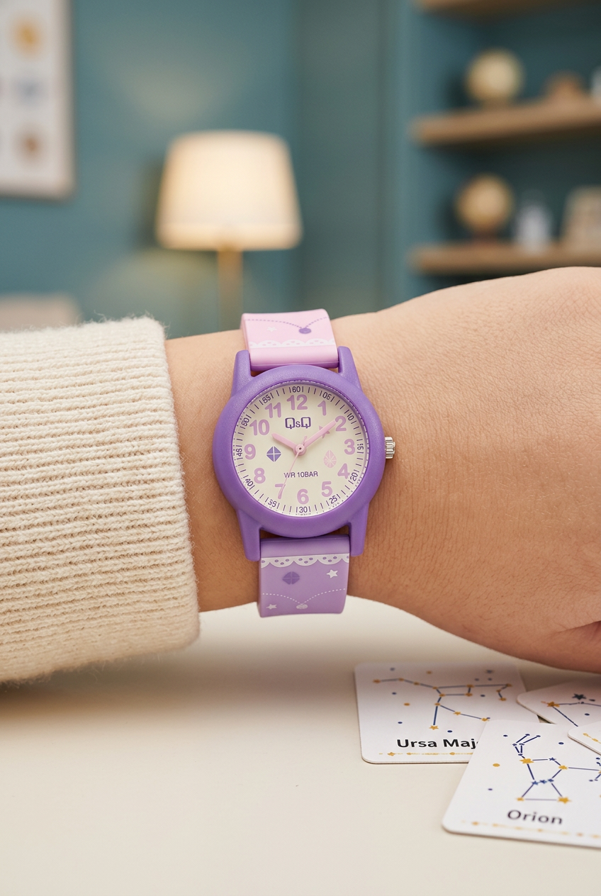 Reloj Q&Q VR99J006Y Morado