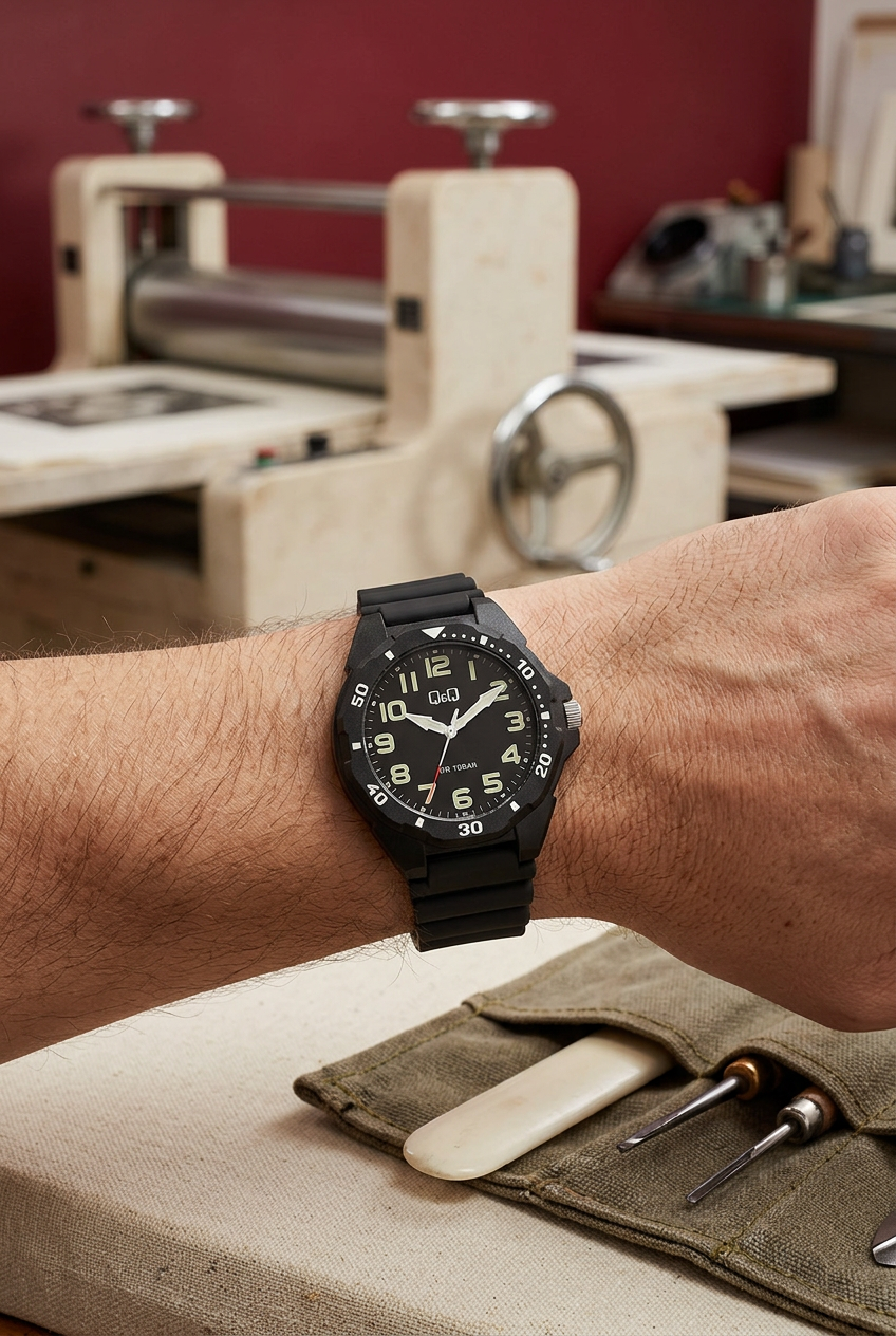Reloj Q&Q VS44J003Y Negro