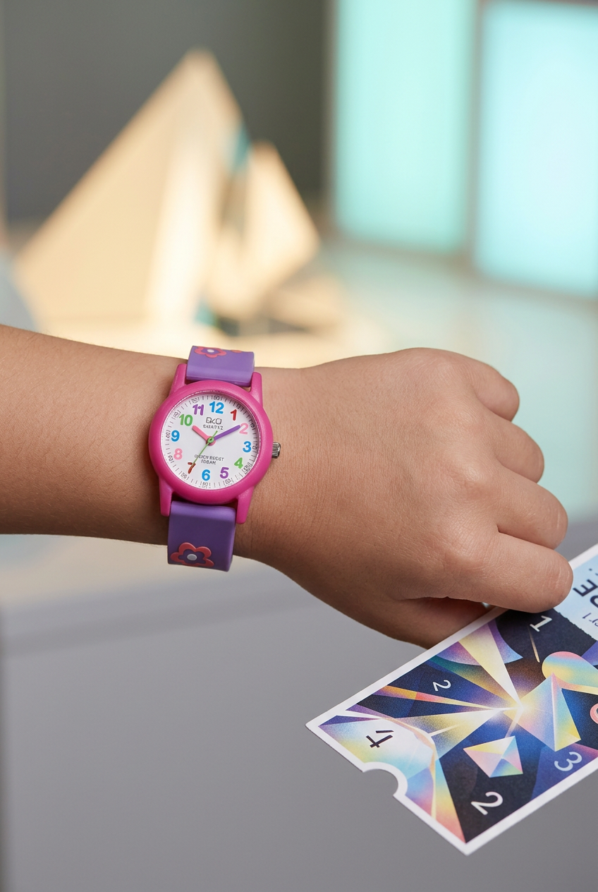 Reloj Q&Q VR99J001Y Morado