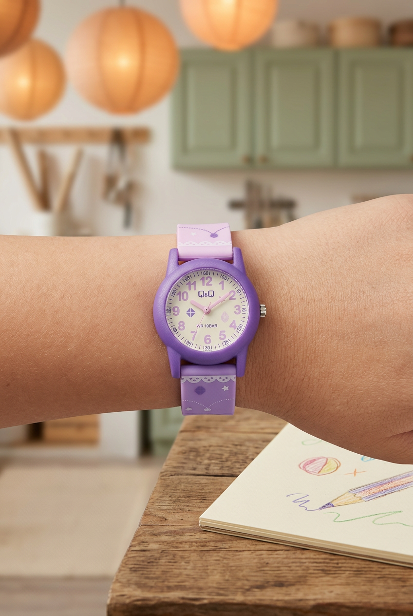 Reloj Q&Q VR99J006Y Morado