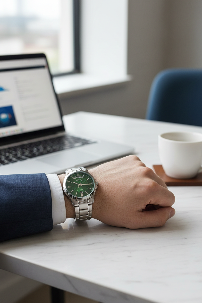 Reloj Casio MTP-1381D-3AV Verde