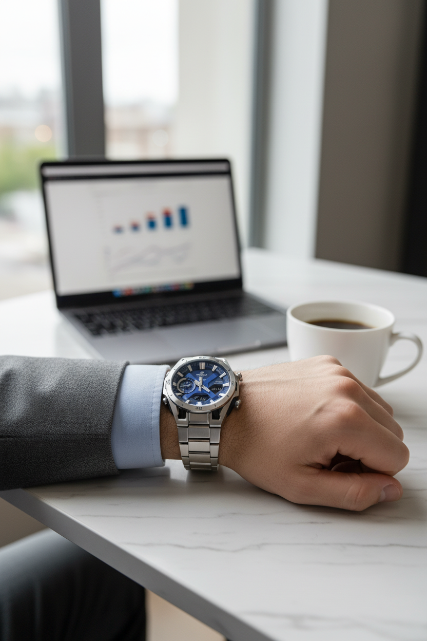 Reloj Casio Edifice ECB-2300D-2A Azul