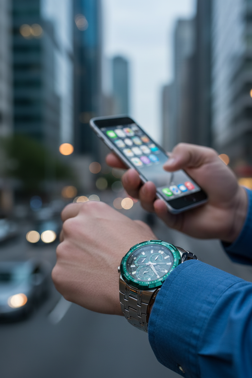 Reloj Casio Edifice EFR-539DE-3AVU Verde