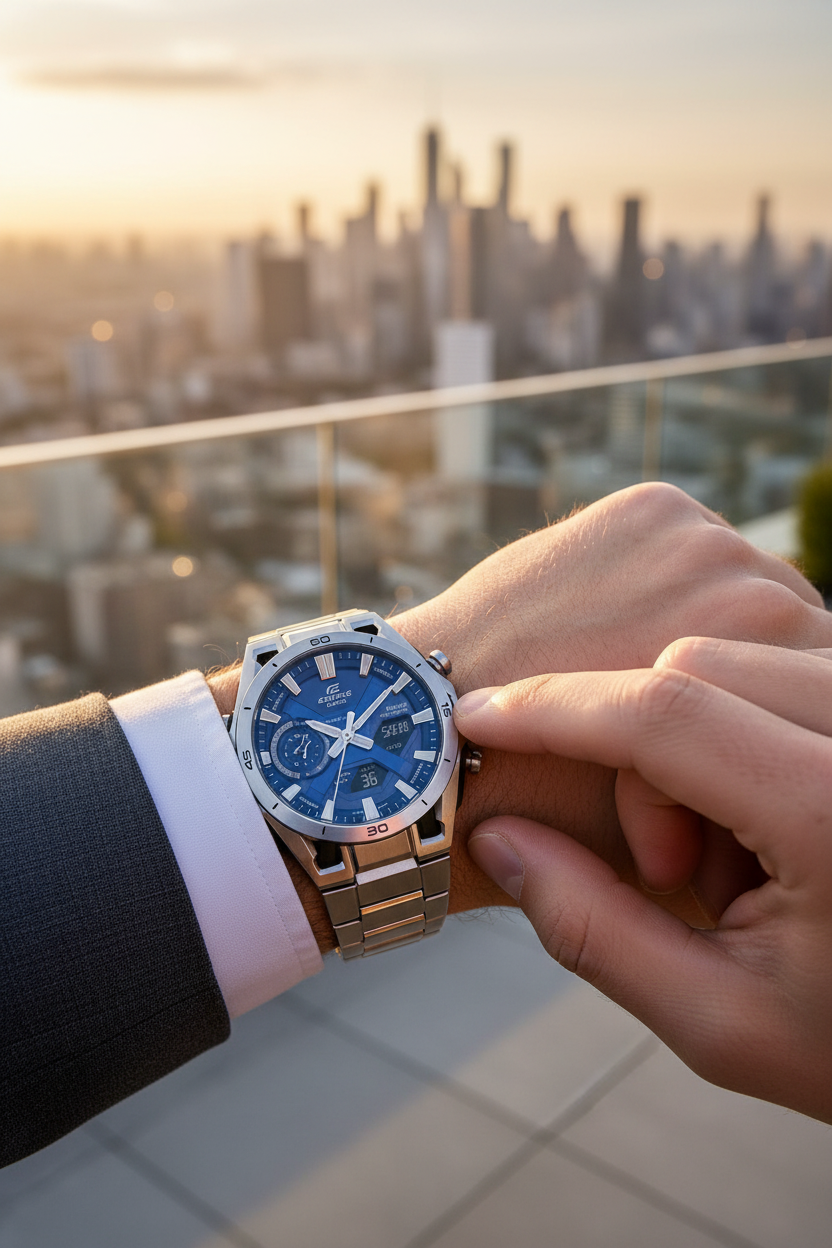 Reloj Casio Edifice ECB-2300D-2A Azul
