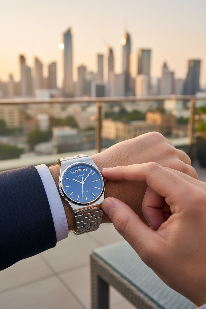 Reloj Casio MTP-B146D-2AV Azul