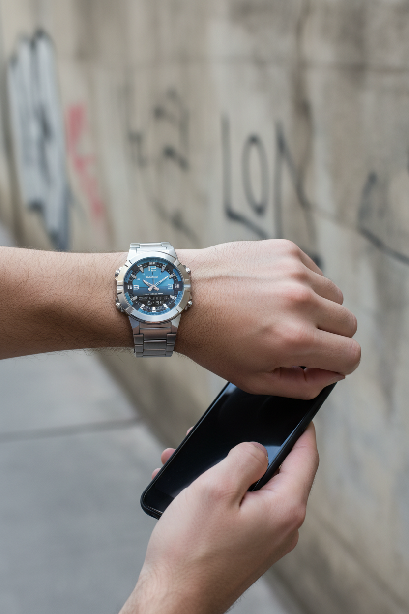 Reloj Casio AMW-870DA-2A2V Azul