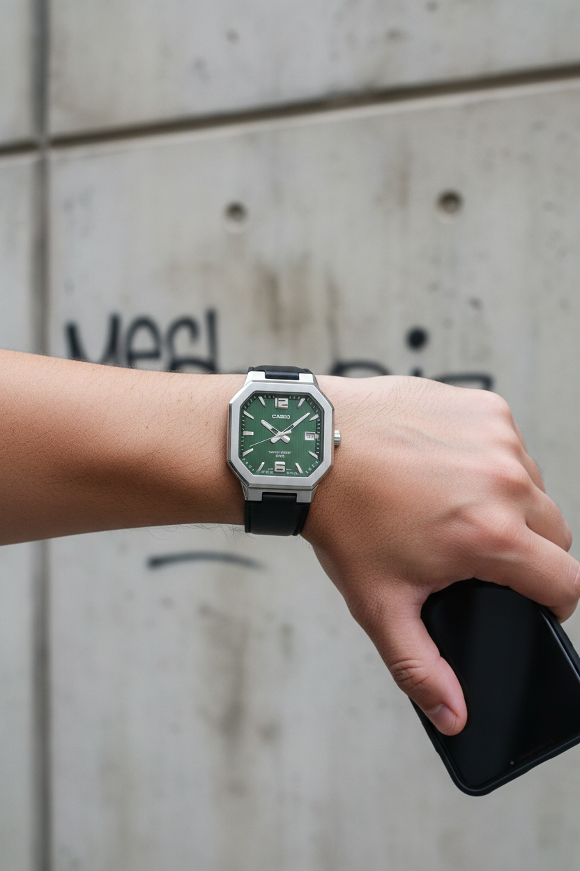 Reloj Casio MTP-B195L-3AV Verde