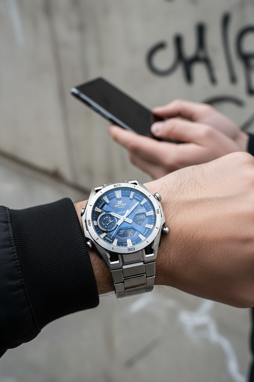 Reloj Casio Edifice ECB-2300D-2A Azul