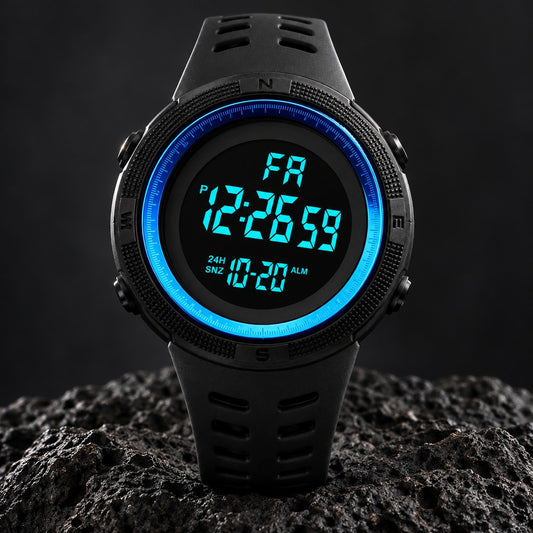 Reloj Skmei 1251 Negro con Azul – foto principal