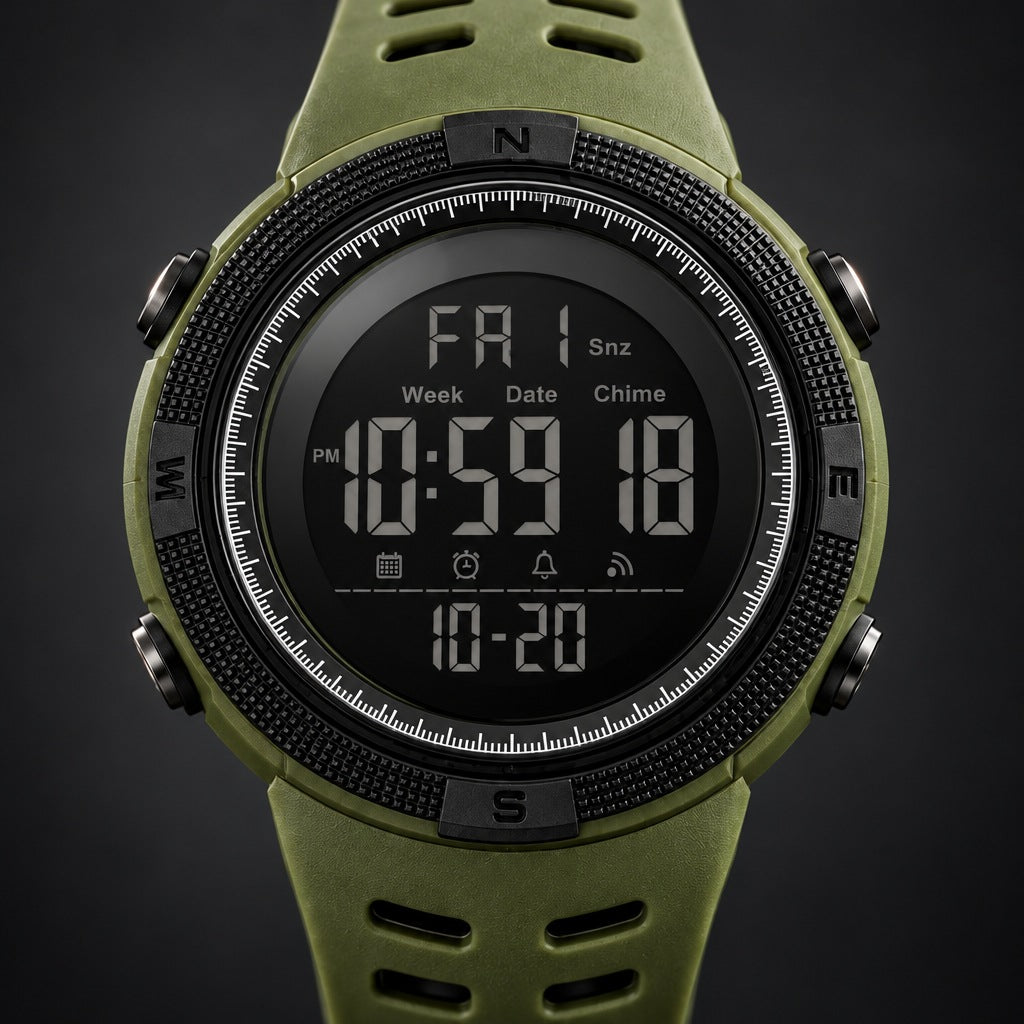 Reloj Scottie 1251 Verde – detalle del dial