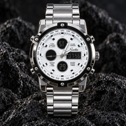 Reloj Scottie 1389 Plata Fondo Blanco – foto principal