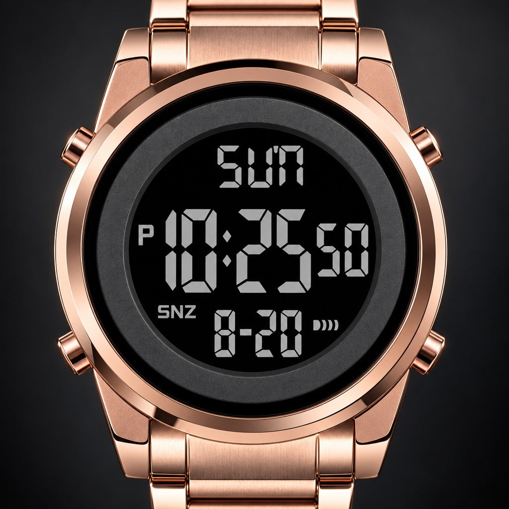 Reloj Skmei 1611 Rosa – detalle del dial