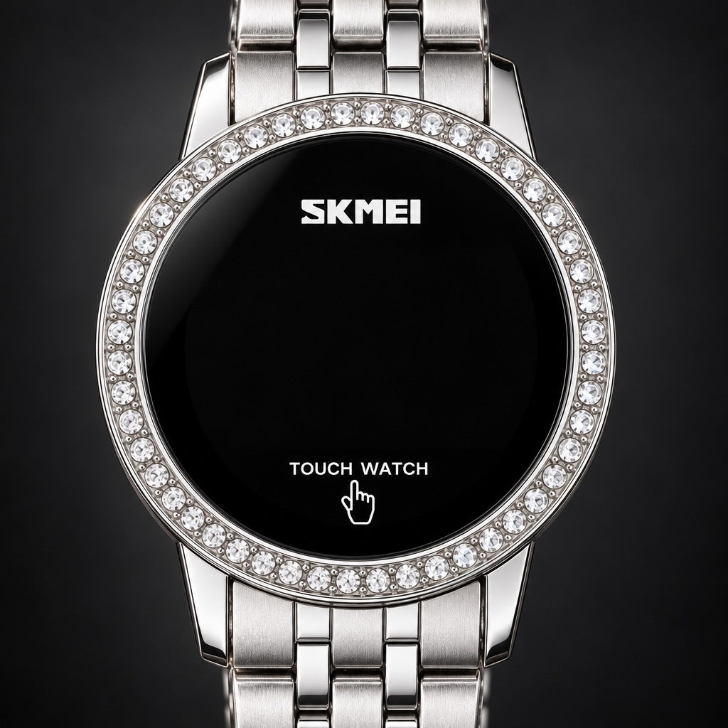 Reloj Scottie 1669 Touch Plata – detalle del dial