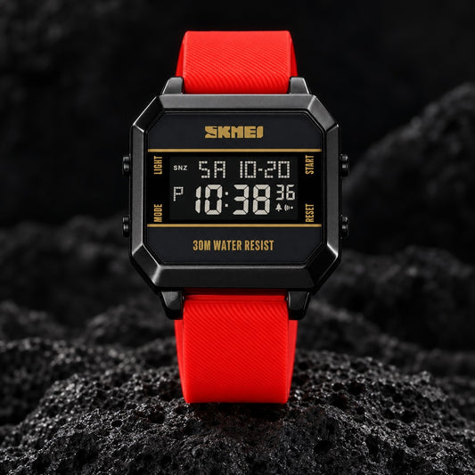 Reloj Skmei Digital Rojo – foto principal