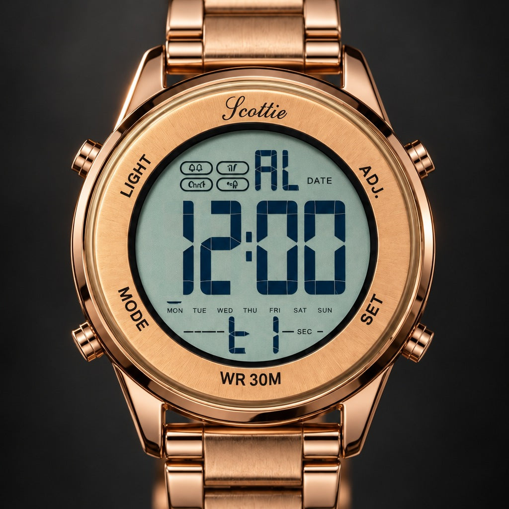 Reloj Scottie 1849 Rosa – detalle del dial
