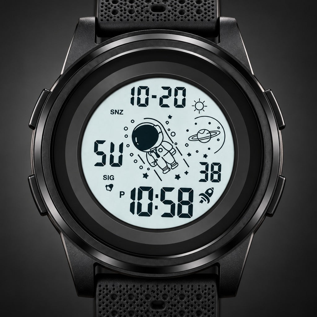 Reloj Skmei 1883B Astronauta – detalle del dial