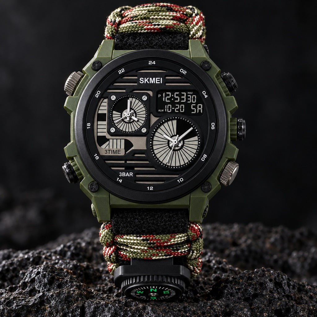 Reloj de Supervivencia Skmei 2202 Camuflado – foto principal
