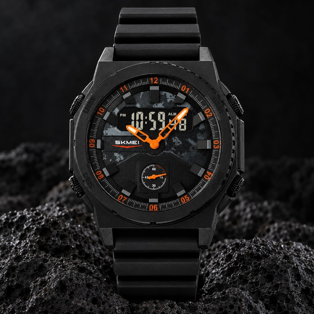 Reloj Skmei 2355 Negro Puntero Naranja – foto principal