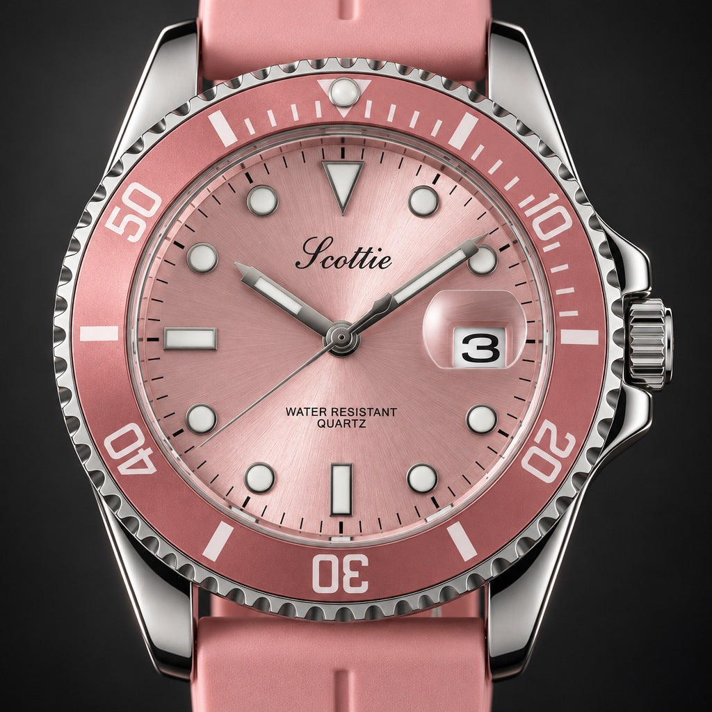 Reloj Scottie 3013 – detalle del dial