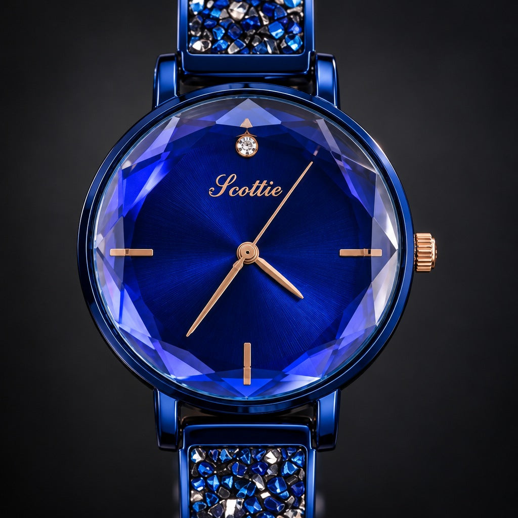 Reloj Scottie Stones Azul – detalle del dial