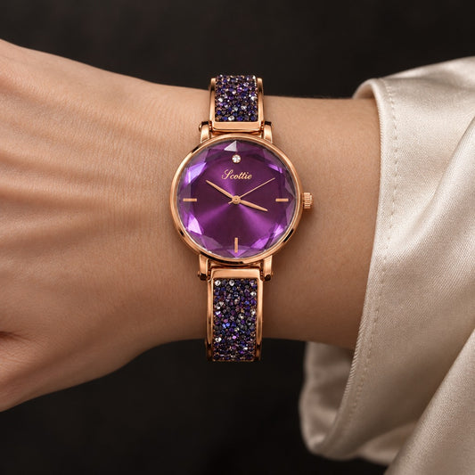 Reloj Scottie Stones Rosa Morado – foto