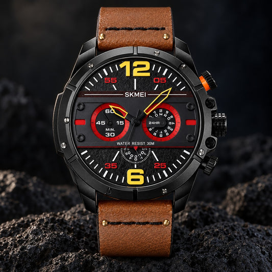 Reloj Skmei 8259 Negro Pulso Café – foto principal