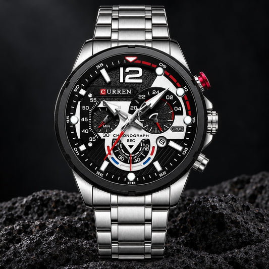 Reloj Curren 8395 Acero Plata – foto principal