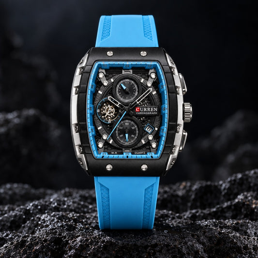 Reloj Curren 8442 Celeste – foto principal