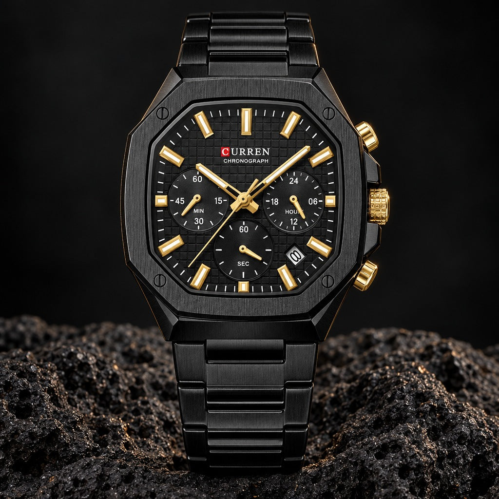 Reloj Curren 8459 Negro – foto principal