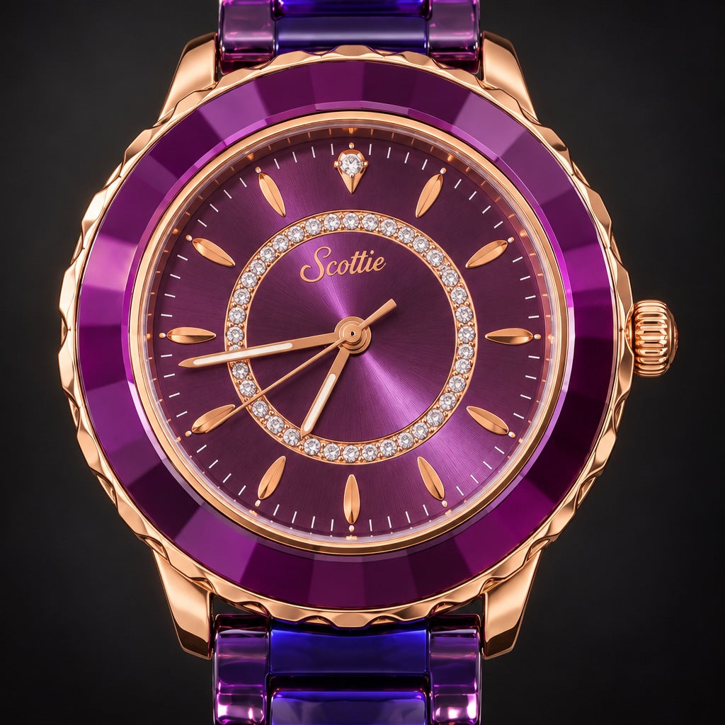 Reloj Scottie Rings – detalle del dial