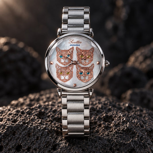 Reloj Scottie Minino Dama Plata Acero – foto principal