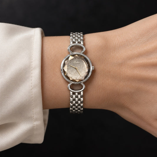 Combo Reloj Scottie Fondo Plata más Crema Hidratante – foto