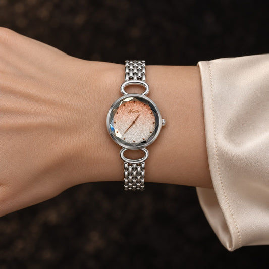 Combo Reloj Scottie Fondo Rosa más Crema Hidratante – foto