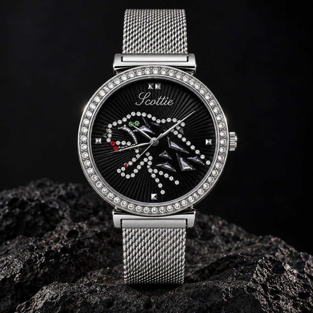 Reloj Scottie Pantera Plateada + Pulsera de Dijes – foto principal