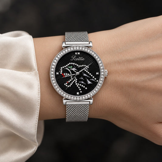 Reloj Scottie Pantera Plateada + Pulsera de Dijes – foto