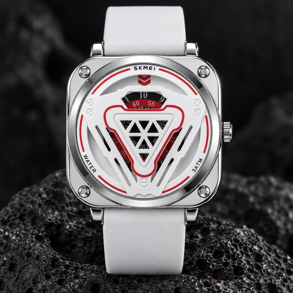 Reloj Skmei 2107 Blanco Rojo – foto principal