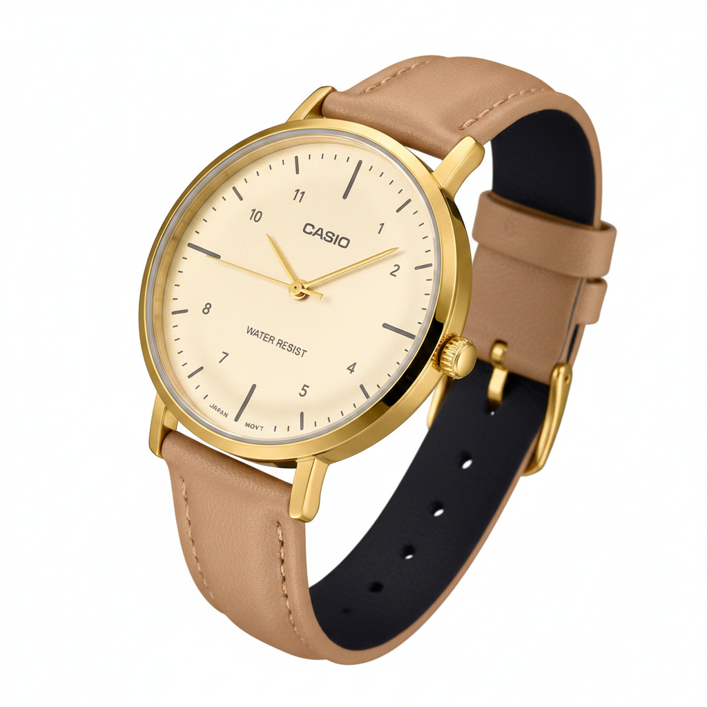 Reloj Casio Sheen LTP-VT03GL-4B Café