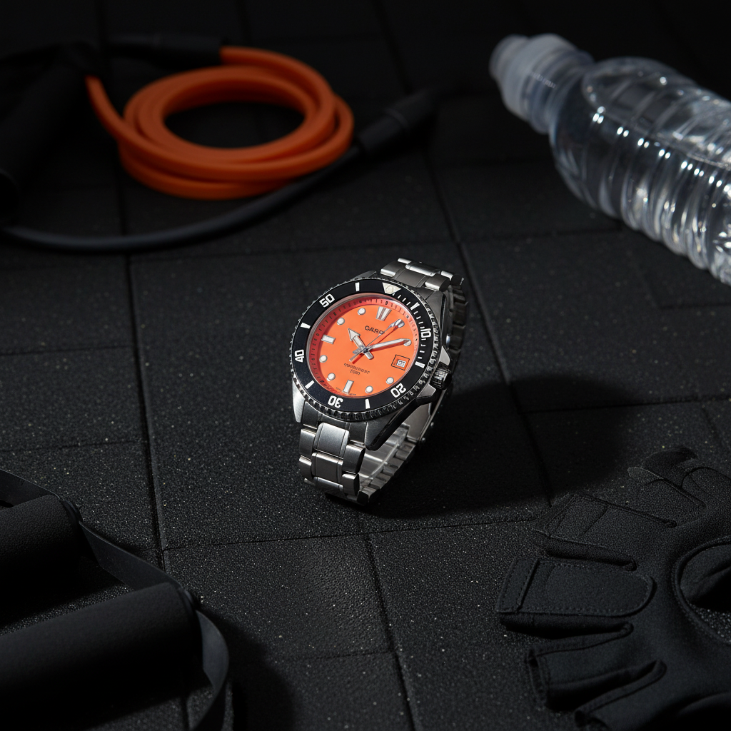Reloj Casio MDV-10D-4A1V Naranja