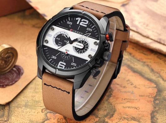 Reloj Curren 991 Miel/Negro