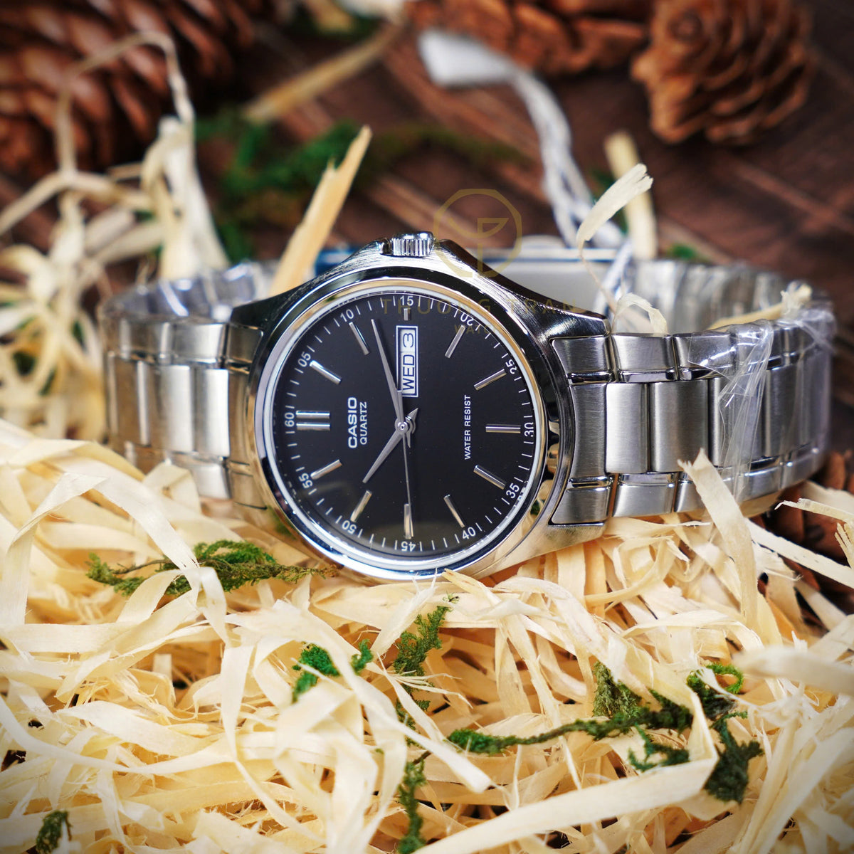 Reloj Casio MTP-1239D-1A Negro